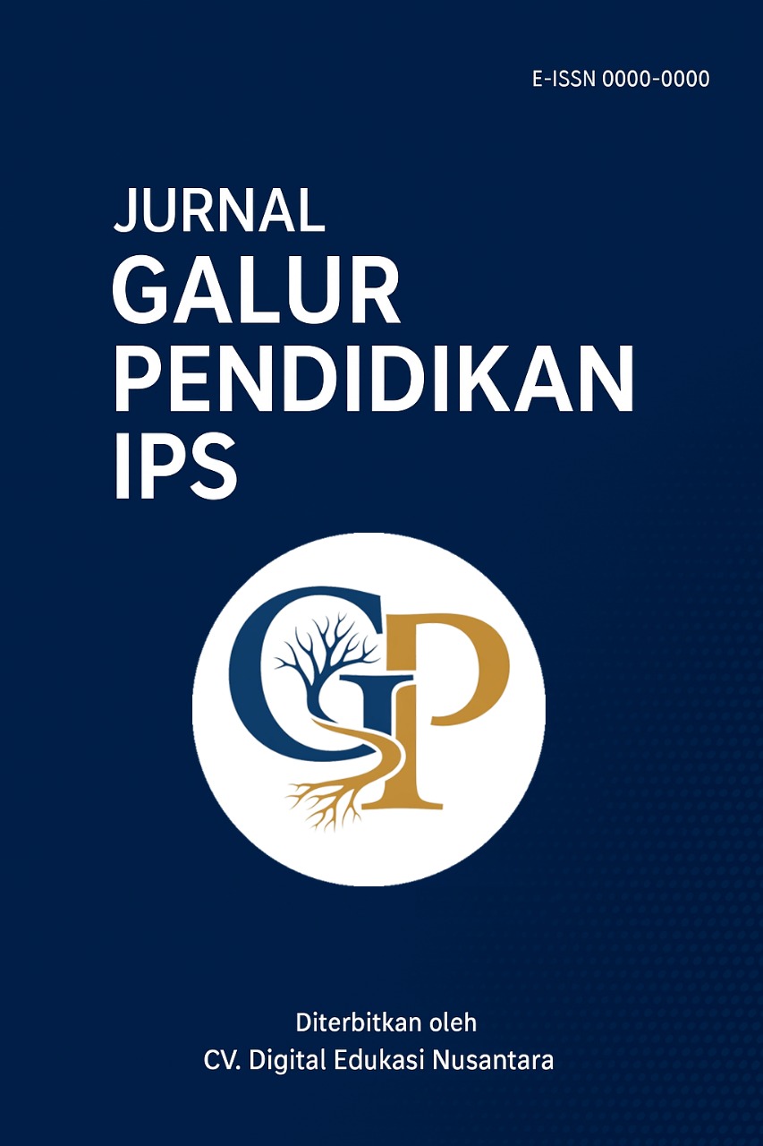 Jurnal Galur Pendidikan IPS Volume 1, No 1, Desember 2025 telah menerbitkan artikel-artikel hasil penelitian. Terima kasih kami ucapkan kepada seluruh Penulis, Editor,Review, Pembaca, dan semua pihak yang telah terlibat dan berkontribusi dalam terbitan ini. Semoga artikel yang dipublikasikan di  Jurnal Galur Pendidikan IPS ini membawa manfaat bagi seluruh pihak.